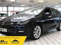 Used Vauxhall Astra Design Edition 105 HP (77 kW) 2018 Blue Estate