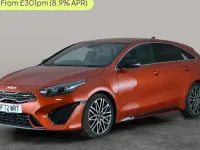 Begagnad Kia ProCeed GT 204 HK (150 kW) 2021 Orange Kombi