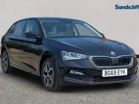 Used Skoda Scala SE 116 HP (85 kW) 2020 Black Hatchback