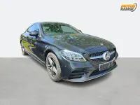 Used Mercedes C200 AMG line 184 HP (135 kW) 2019 Black Coupe