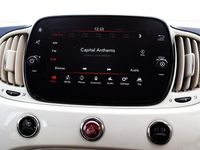 Used Fiat 500 Lounge 69 HP (50 kW) 2019 White Cabriolet