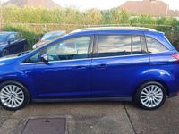 Usado Ford Grand C-Max Titanium 163 HP (119 kW) 2013 Azul Monovolume