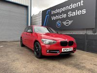 Used BMW 116 Sport Line 2014 Red Hatchback