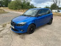 Used Skoda Fabia vRS 180 HP (132 kW) 2014 Blue Hatchback