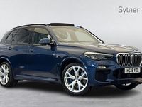 Used BMW X5 M Sport 261 HP (191 kW) 2019 Blue SUV