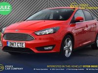 Used Ford Focus Zetec 125 HP (91 kW) 2017 Red Hatchback