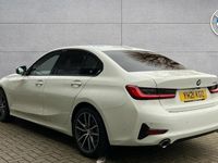 Used BMW 330e Sport Line 292 HP (214 kW) 2021 Alpine white Sedan