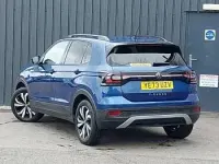 Used VW T-Cross Black Edition 110 HP (80 kW) 2024 Blue SUV