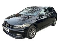 Used VW Polo R-line 115 HP (84 kW) 2019 Black Hatchback