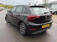 Used VW Polo Life 95 HP (69 kW) 2023 Black Hatchback