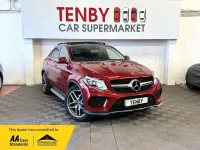 Used Mercedes GLE350 AMG Line Premium Plus 258 HP (189 kW) 2017 Red SUV