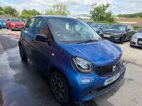 Used Smart ForFour Premium 71 HP (52 kW) 2016 Blue Hatchback