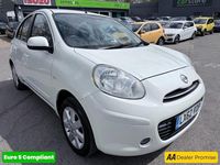 Used Nissan Micra Acenta 2012 White Hatchback