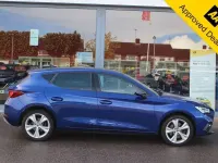 Used Seat Leon FR 204 HP (150 kW) 2020 Blue Hatchback