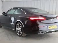 Used Mercedes E220 AMG line 2017 Black Coupe