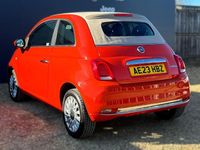 Used Fiat 500 70 HP (51 kW) 2023 Silica orange Cabriolet