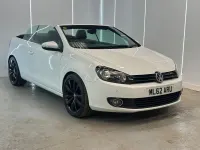Used VW Golf Cabriolet GT 2012 White Cabriolet