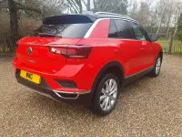 Used VW T-Roc SEL 150 HP (110 kW) 2020 Red SUV