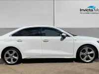 Used Audi A3 S-Line 110 HP (80 kW) 2021 White Sedan
