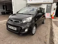Used Kia Picanto 68 HP (50 kW) 2014 Black Hatchback