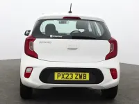 Begagnad Kia Picanto 66 HK (48 kW) 2023 Vit Halvkombi