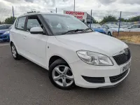 Used Skoda Fabia SE 2012 White Hatchback
