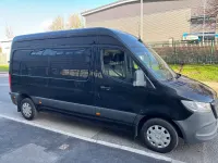Begagnad Mercedes Sprinter 2020 Svart Van