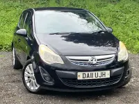 Second-hand Vauxhall Corsa 100 CP (73 kW) 2011 Negru Hatchback