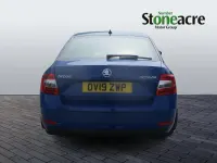 Used Skoda Octavia SE Technology 115 HP (84 kW) 2019 Blue Hatchback