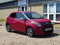 Used Citroën C1 Flair 68 HP (50 kW) 2018 Red Hatchback