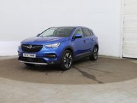 Used Vauxhall Grandland X Sport 130 HP (95 kW) 2018 Blue SUV