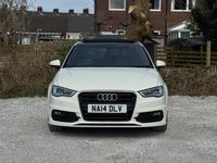 Used Audi A3 Sportback S-Line 150 HP (110 kW) 2014 White Hatchback