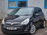 Used Vauxhall Corsa 2012 Black Hatchback