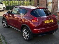 Used Nissan Juke Acenta 2013 Red SUV