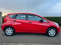 Used Nissan Note Visia 80 HP (58 kW) 2014 Red Hatchback