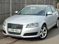 Used Audi A3 102 HP (75 kW) 2009 Silver Hatchback