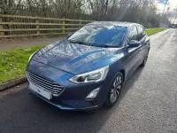 Used Ford Focus Zetec 100 HP (73 kW) 2018 Blue Hatchback