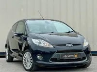Used Ford Fiesta Titanium 96 HP (70 kW) 2009 Black Hatchback