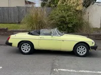 Used MG B 95 HP (69 kW) 1977 Yellow Cabriolet