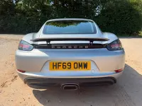 Used Porsche 718 Cayman 300 HP (220 kW) 2019 Silver Coupe