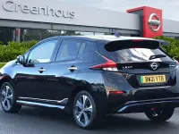 Used Nissan Leaf N-Connecta 160 kW (218 HP) 2021 Black Hatchback
