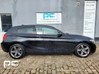 Begagnad BMW 114 Sport Line 2014 Svart Halvkombi