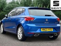 Used Seat Ibiza FR 95 HP (69 kW) 2022 Blue Hatchback
