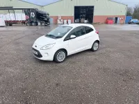 Used Ford Ka Zetec 69 HP (50 kW) 2013 White Hatchback