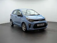 Used Kia Picanto 66 HP (48 kW) 2019 Blue Hatchback