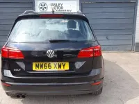 Used VW Golf Sportsvan SE 125 HP (91 kW) 2016 Black MPV