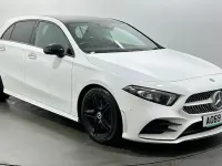 Used Mercedes A220 AMG Line Premium 190 HP (139 kW) 2019 White Hatchback