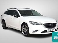 Begagnad Mazda 6 Inclusive 175 HK (128 kW) 2016 Vit Kombi