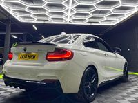 Begagnad BMW 220 M Sport 2014 Vit Sportkupé