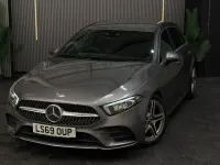 Used Mercedes A200 AMG line 2019 Grey Hatchback